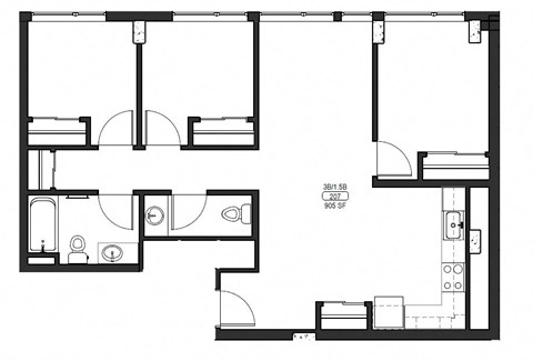 2810 S McClellan Street Studio-3 Beds Apartment, Affordable for Rent - Photo Gallery 42